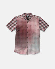 Volcom - Louie Check Shirt - Light Blue Acid - Board Of Missoula