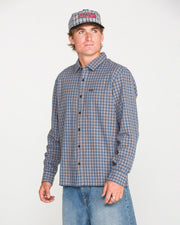 Volcom - Lando Shirt - Light Navy