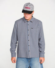Volcom - Lando Shirt - Light Navy