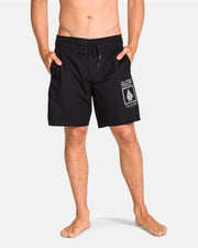 Volcom - Yewster Loose Stoney 18 Boardshorts - Black