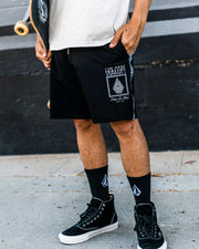 Volcom - Yewster Loose Stoney 18 Boardshorts - Black