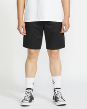 Volcom - Frickin Elastic Waist Shorts - Black