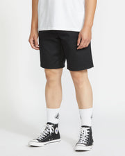 Volcom - Frickin Elastic Waist Shorts - Black