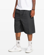 Volcom - Chillow Pleat Elastic Waist Chino Short - Castlerock - Board Of Missoula