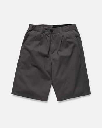 Volcom - Chillow Pleat Elastic Waist Chino Short - Castlerock - Board Of Missoula