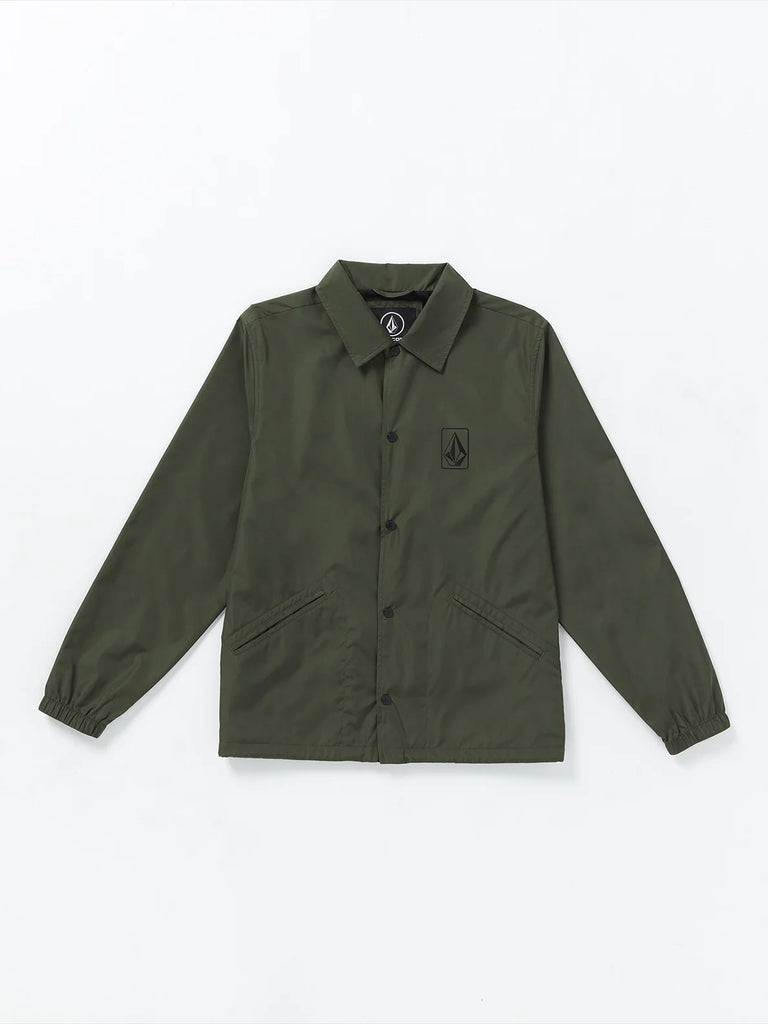 Volcom - Skate Vitals Coaches Jacket - Squadron Green – Board Of