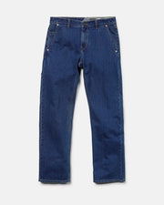 Volcom - Kincade Utility Denim - Med Dark Indigo
