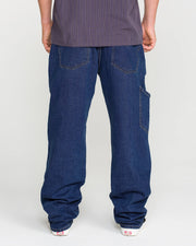 Volcom - Kincade Utility Denim - Med Dark Indigo