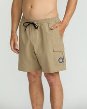 Volcom - Truly Liberators 17 Shorts -  Khaki