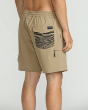 Volcom - Truly Liberators 17 Shorts -  Khaki