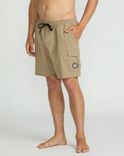 Volcom - Truly Liberators 17 Shorts -  Khaki