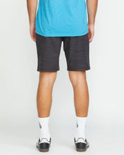 Volcom - Slub Frickin Cross Shred Hybrid Shorts - Black - Board Of Missoula