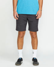 Volcom - Slub Frickin Cross Shred Hybrid Shorts - Black - Board Of Missoula