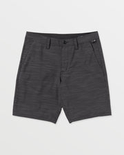 Volcom - Slub Frickin Cross Shred Hybrid Shorts - Black - Board Of Missoula