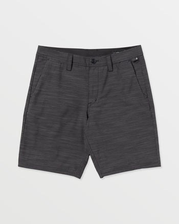 Volcom - Slub Frickin Cross Shred Hybrid Shorts - Black - Board Of Missoula