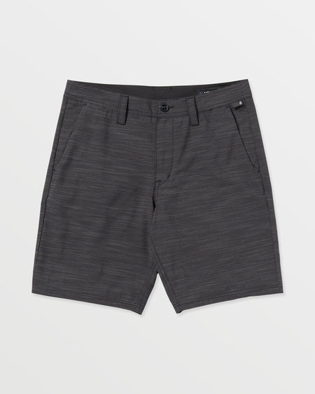 Volcom - Slub Frickin Cross Shred Hybrid Shorts - Black - Board Of Missoula