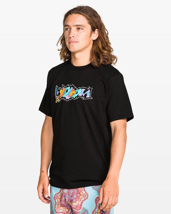 Volcom - Star Shields T-Shirt - Black - Board Of Missoula