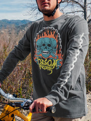 Volcom - Hot Headed  Long Sleeve T-Shirt - Stealth