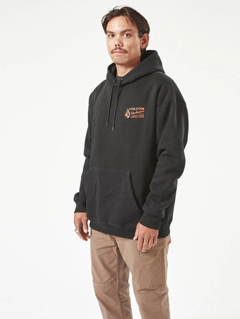 Volcom - Workwear Pull Over Hoodie - Black