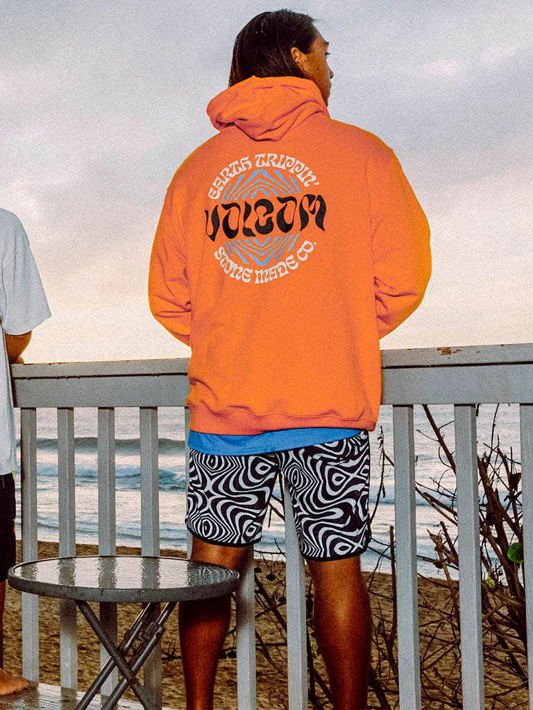 Volcom - Terry Stoned Pullover - Turbo Orange – Board Of Missoula