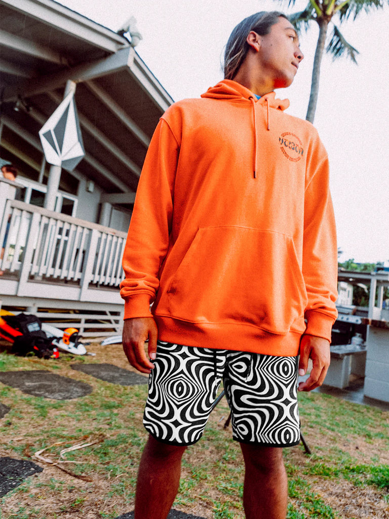 Volcom - Terry Stoned Pullover - Turbo Orange – Board Of Missoula