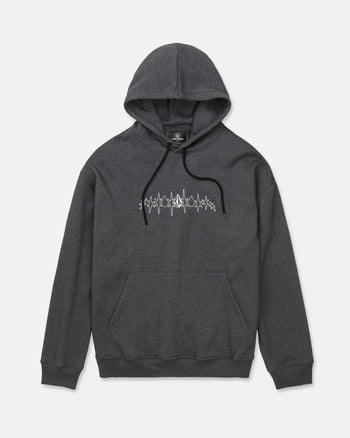 Volcom - Super Stoned Pull Over - Washed Black - Board Of Missoula