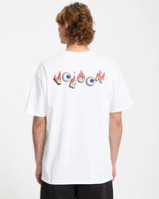 Volcom - FA Daniel Shepard Walleye T-Shirt - White