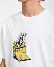 Volcom - FA Daniel Shepard Walleye T-Shirt - White