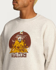 Volcom - FA Callum Rooney Crewneck Sweater - Dust Heather