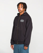 Volcom - On The Hunt Workwear Zip Hoodie - Antique Black