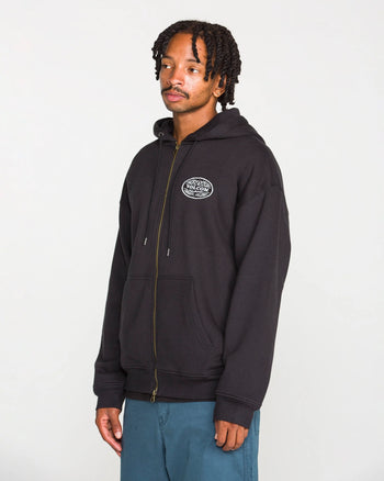 Volcom - On The Hunt Workwear Zip Hoodie - Antique Black