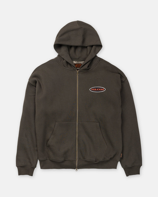 Volcom - Driggs Workwear Zip - Rinsed Black