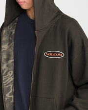 Volcom - Driggs Workwear Zip - Rinsed Black