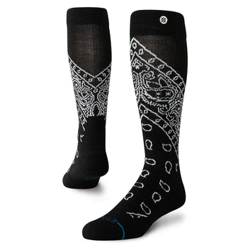 Stance - Barrio Mid Wool Snow Sock - Black