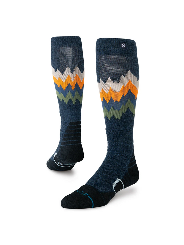 Stance - Thompson Mid Wool Snow Socks - Navy Heather