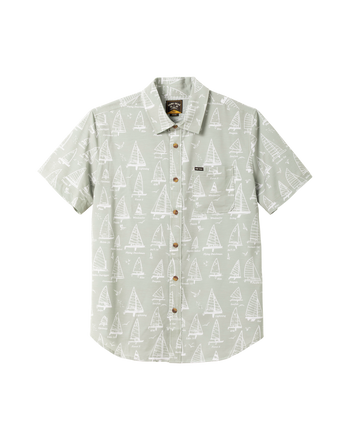 Dark Seas Division - Mainsail Woven Shirt - Moss