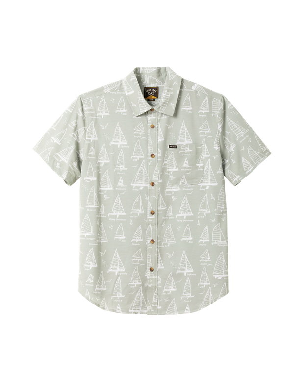 Dark Seas Division - Mainsail Woven Shirt - Moss