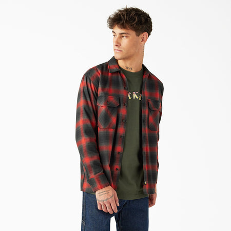 Dickies - Spitfire Flannel Shirt - Red Ochre