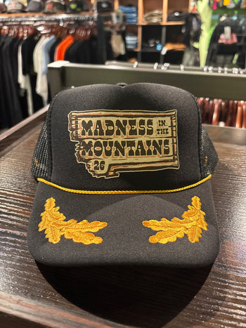 MSA - MITM26 Mesh Hat - Black Gold Laurels