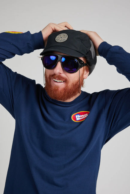 Airblaster x Honey Bucket - Long Sleeve T-Shirt - Navy