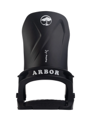 Arbor - Sapling Snowboard Binding - Black / White