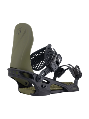 Arbor - Spruce Snowboard Binding 2027 - Military / Black
