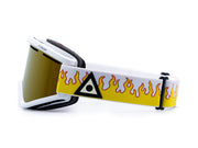 Ashbury - Blackbird Goggles 2026 - White Flame