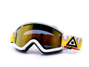 Ashbury - Blackbird Goggles 2026 - White Flame