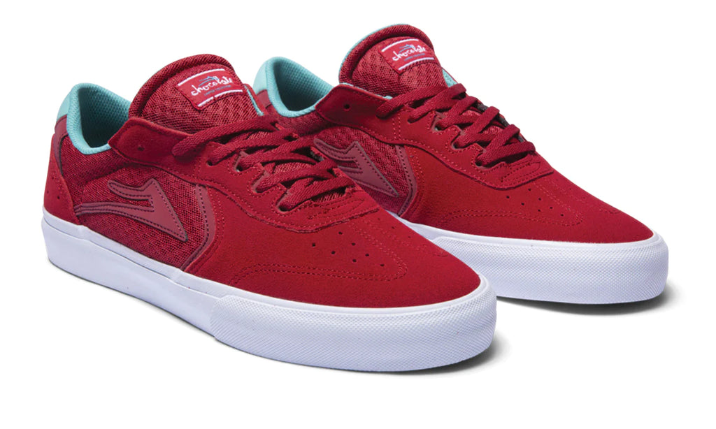 Lakai Atlantic Vulc Red Suede Board Of Missoula