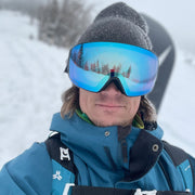 Avalon7 - A7 Toric Magnetic Goggles - Black Strap / Blue Lens