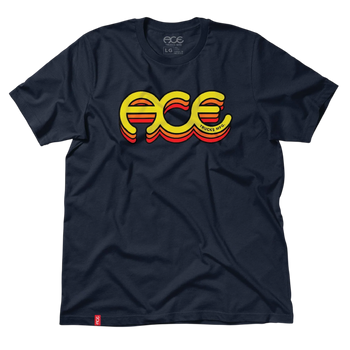 Ace - Sunrise T-Shirt - Navy - Board Of Missoula