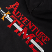 Welcome x Adventure Time - Ricardio Embroidered Hoodie - Black