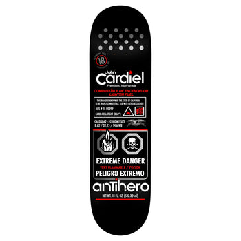 Antihero - Cardiel Fueled Up 8.62" Deck - Board Of Missoula