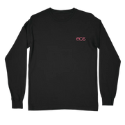 Ace - Booster Long Sleeve T-Shirt - Black - Board Of Missoula